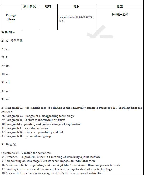 2020年11月7日雅思阅读机经