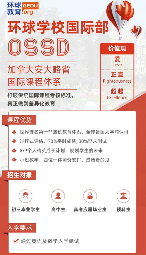 恭喜环球教育OSSD 2020级周同学喜获瑞士凯撒里兹酒店管理大学OFFER!