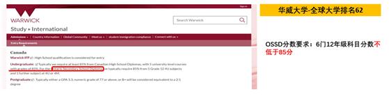 恭贺环球国际部OSSD陆同学喜获华威大学媒体和创意产业专业录取！