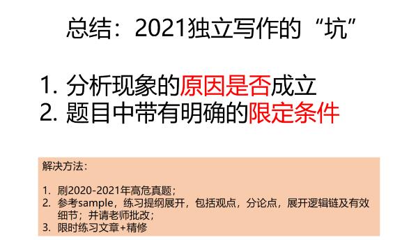 独立写作总是偏题，论点不知道如何展开，托福写作的“坑”你遇到过吗？