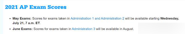 2021AP考试成绩发放时间已公布，附AP查分攻略