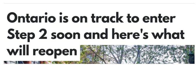 突发！安省或提前进入解封第二阶段！联邦：达到这个标准！可能取消全国防疫限制！