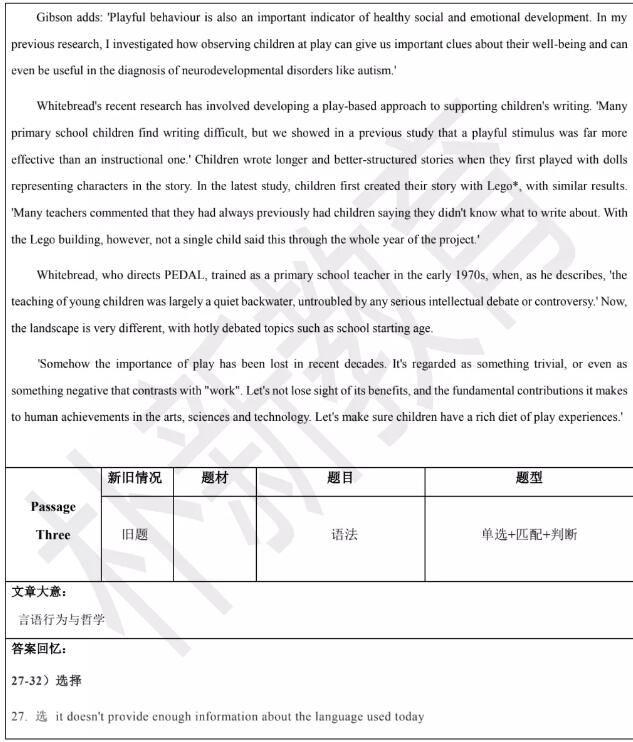 2021年6月5日雅思阅读机经