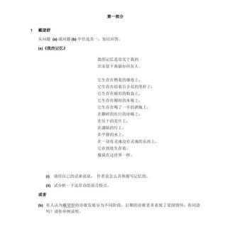 中国高考语文作文  VS  A-level Chinese 作文