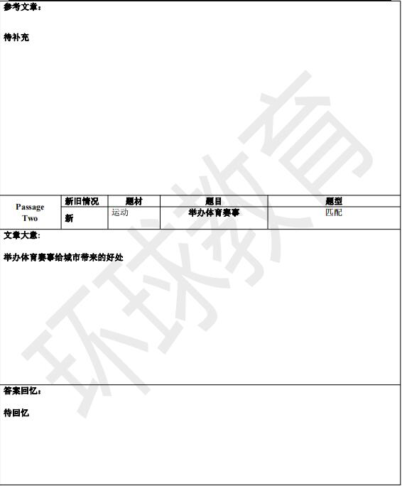 2022年3月19日雅思阅读机经