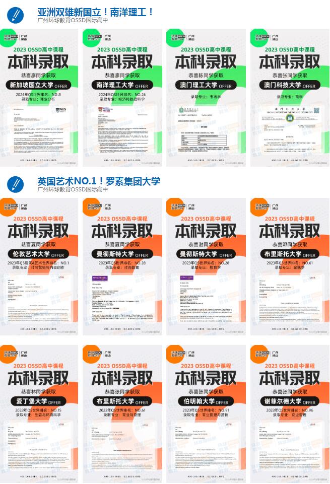 解答您关于OSSD含金量、课程难度、申请优势等问题！