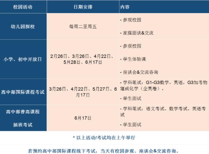 广东碧桂园学校2023年招生简章发布!国际高中部将举行4场入学考试！
