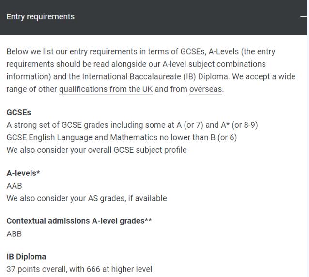 伦敦政经（LSE）王牌专业2024入学要求