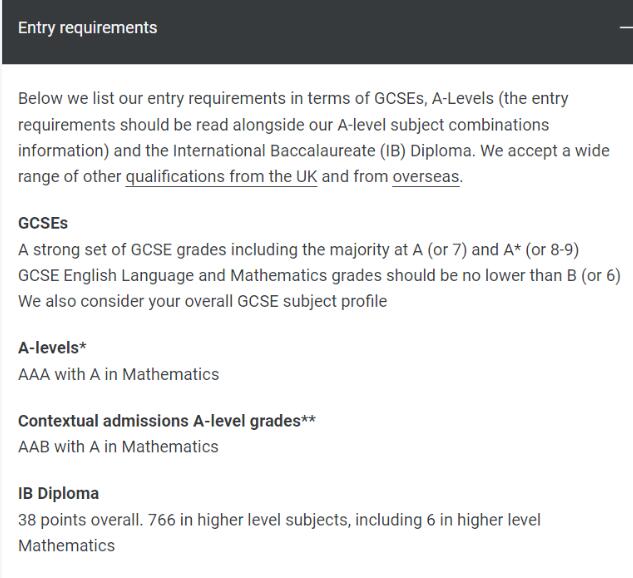 伦敦政经（LSE）王牌专业2024入学要求