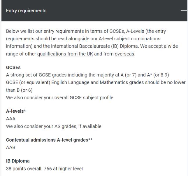伦敦政经（LSE）王牌专业2024入学要求