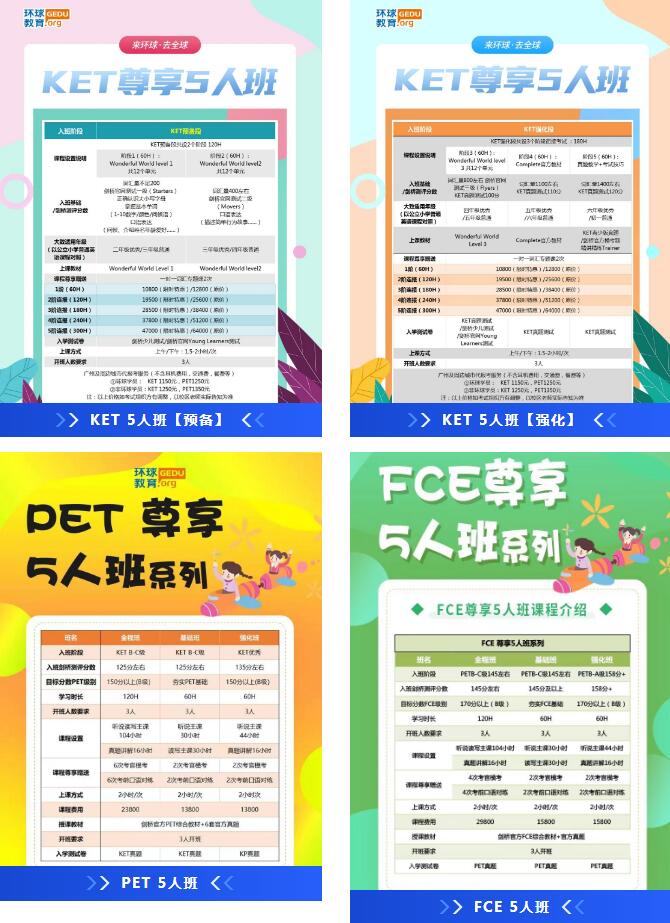 KET听说读写四大板块题型及考试技巧！广州KET培训课程精选！