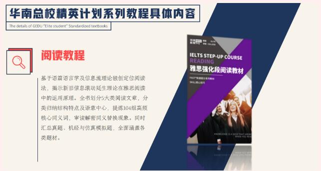 雅思备考必备！广州环球教育标准化雅思教材详细介绍！