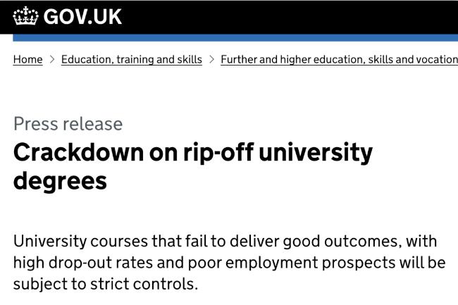 英国留学：英国政府宣布限制大学招生人数！