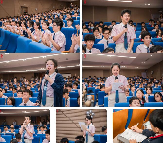梁振英先生亲自为广州南沙港人子弟学校学子授课！