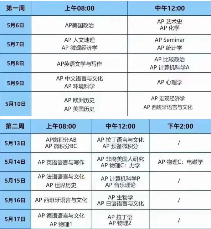 2024大陆地区AP报考流程&须知看这篇！AP社会考生：中国香港、新加坡、韩国AP大考报名时间汇总！