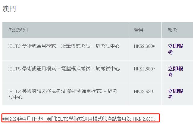 重磅！雅思考试官宣涨价，4月1日起实施！