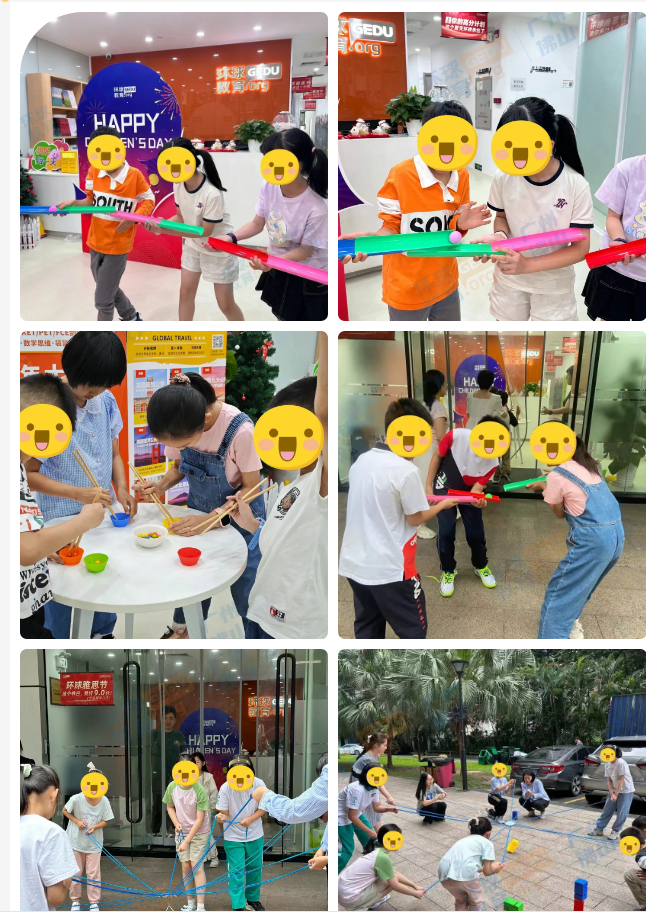 广州环球教育KET/PET小学员们的儿童节精彩活动回顾！欢乐六一·童趣飞扬