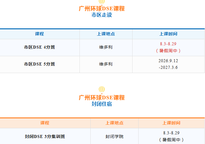 广州环球DSE脱产学员高能量学习的一天！