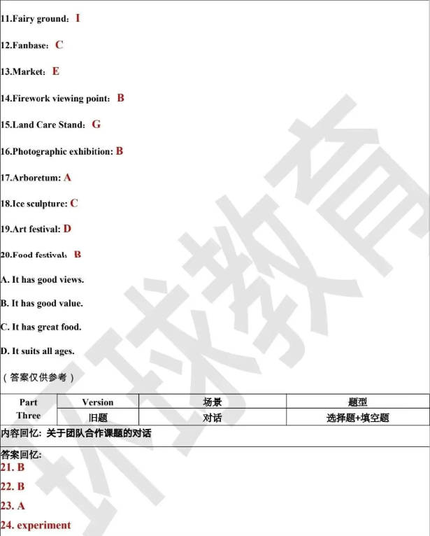 2026年5月23日雅思听力机经