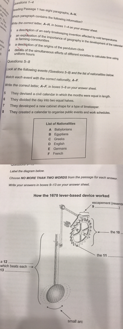 雅思阅读的正确顺序 让你考分up