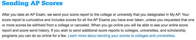 AP考试：7月15日发放AP成绩，需要取消成绩的考生请注意！