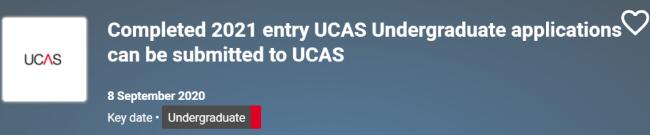 UCAS 2021英国大学申请时间线|9月初申请材料开始全面提交