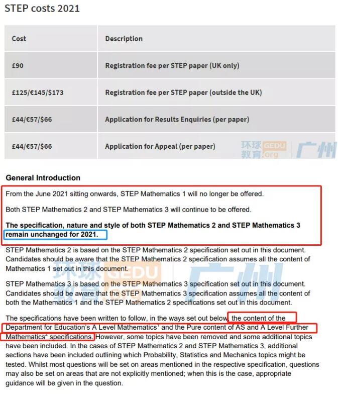 最新消息！从2021年开始，STEP1 取消，只保留STEP2&3！