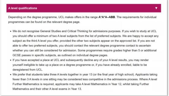 2022想申请UCL，Alevel该如何选科？哪些英语考试可以被接受？