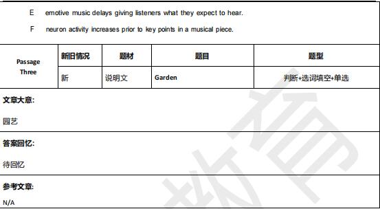 2022年1月15日雅思阅读机经