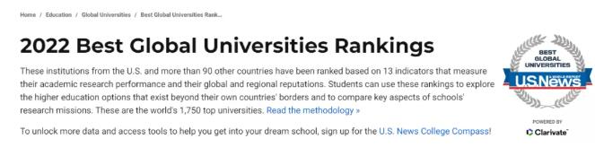 全球大学排名TOP50院校的雅思成绩要求！你的雅思成绩够了吗？