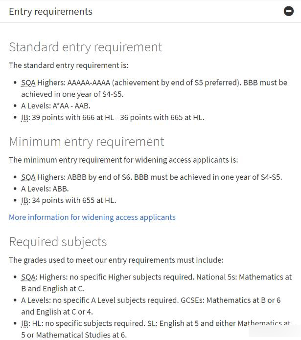 爱丁堡大学热门专业2023年Alevel入学要求，速看！