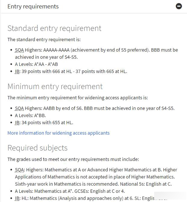 爱丁堡大学热门专业2023年Alevel入学要求，速看！