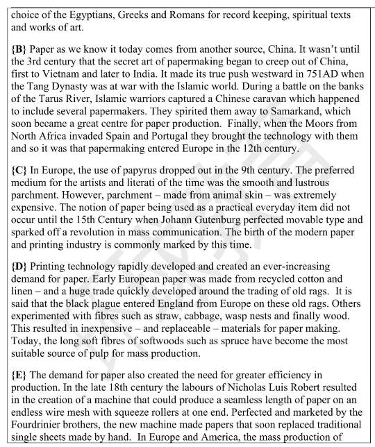 2023年12月30号雅思阅读机经