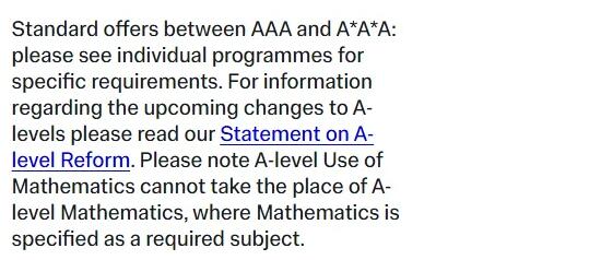 A-Level选科踩雷！考到A*才被英国G5告知这些科目不被接受……