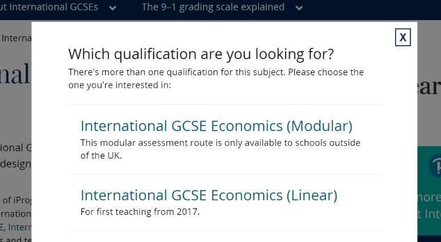 Edexcel爱德思IGCSE部分科目从2024起可选Modular模块型考试方式