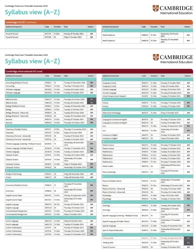 A-level&IG秋季考试报名即将开始！注意这些报名&考试时间点，暑期备考要抓紧！