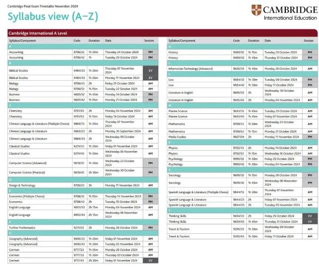 A-level&IG秋季考试报名即将开始！注意这些报名&考试时间点，暑期备考要抓紧！