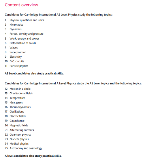 A-Level物理学什么？侧重点有哪些？如何才能学好？