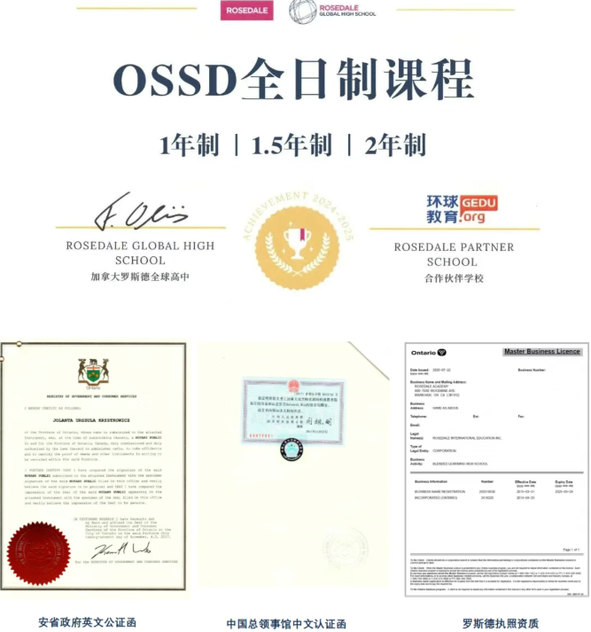 高考后预估分不理想？现在转轨OSSD，最快1年免语言也可直申全球百强名校！